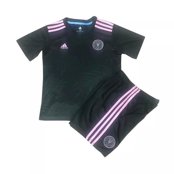 Camiseta Inter Miami Segunda equipo Niño 2021-22 Negro